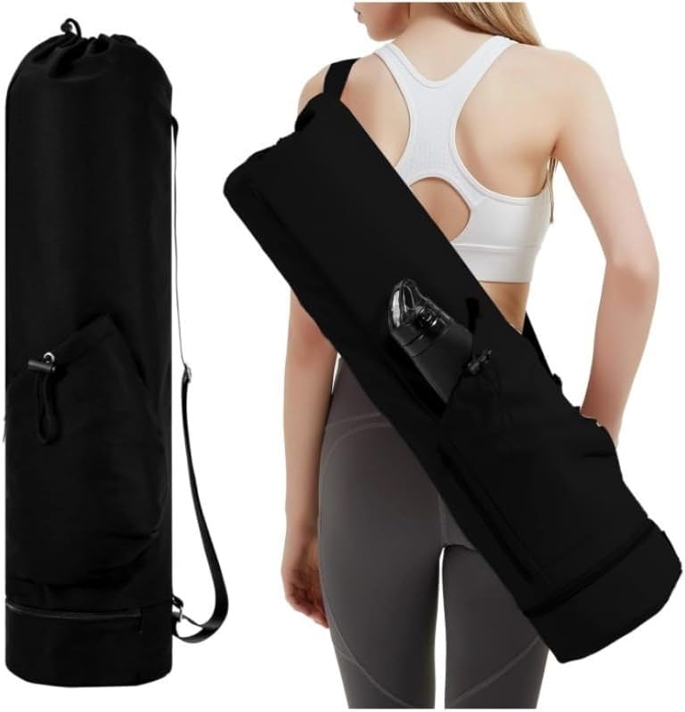 Fullishment Yoga Gym Bag -Large Capacity Gym Bag with Yoga Mat Holder Water Resistant Workout Bag for Travel Workout Daily - Image 1